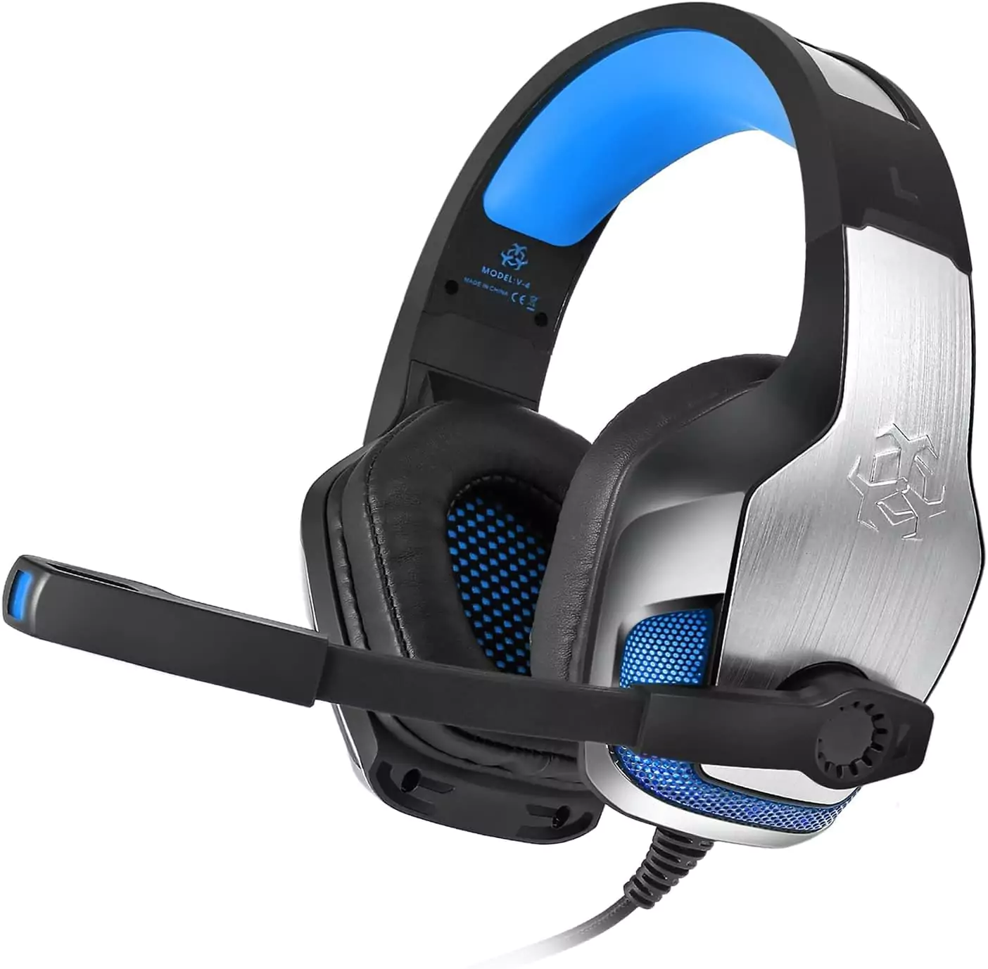 Hunterspider V4 Stereo Gaming Headphones Surround Headset With Mic