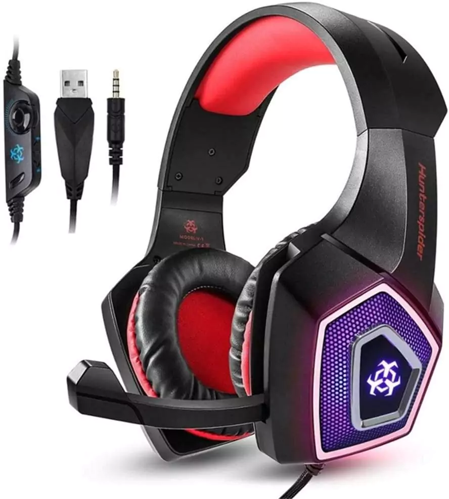 Hunterspider V1 Stereo Gaming Headphones Surround Headset