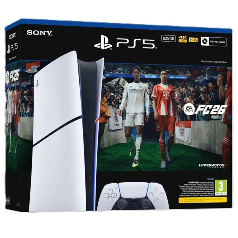 PS5 Slim Digital Edition FC26 Bundle