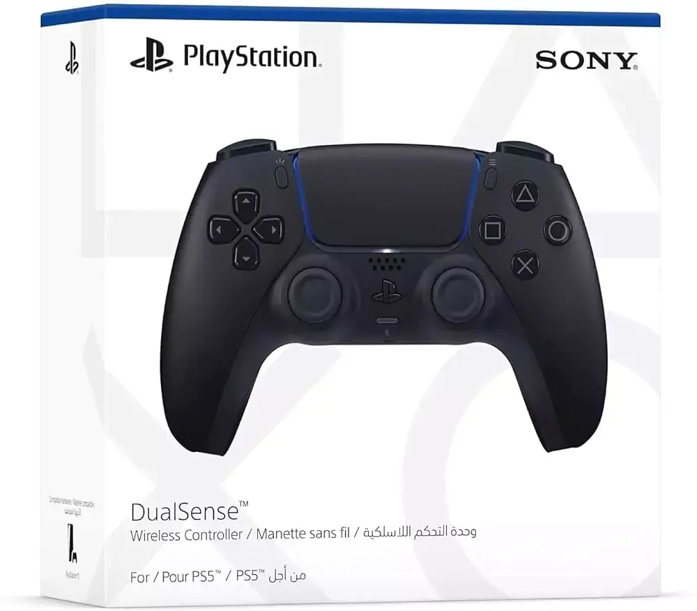 PS5 Black DualSense Wireless Controller ( Without box )