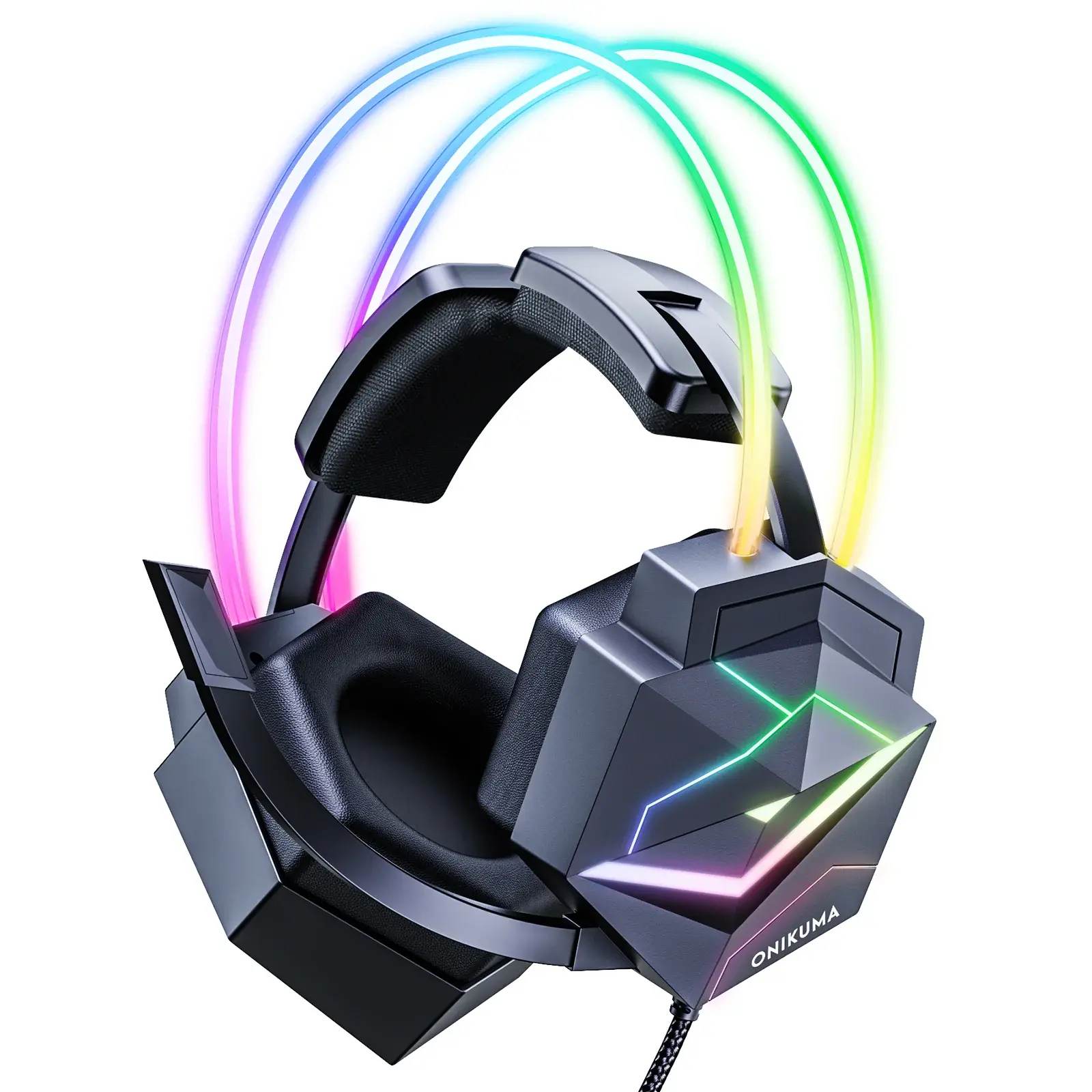 Onikuma X20 RGB Gaming Headset 7.1 Surround Sound
