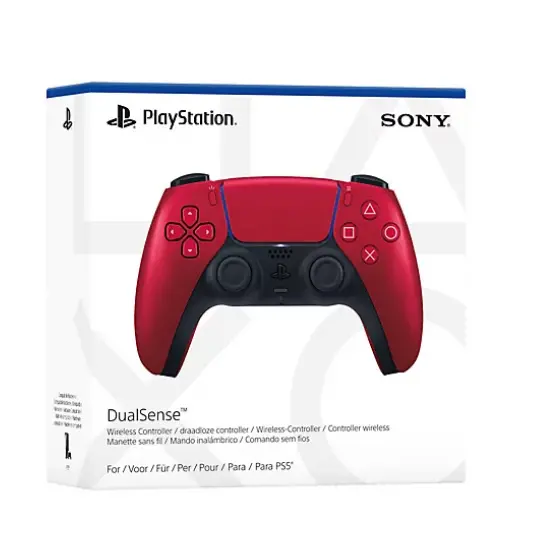 PS5 Volcanic Red DualSense Wireless Controller( Without Box )