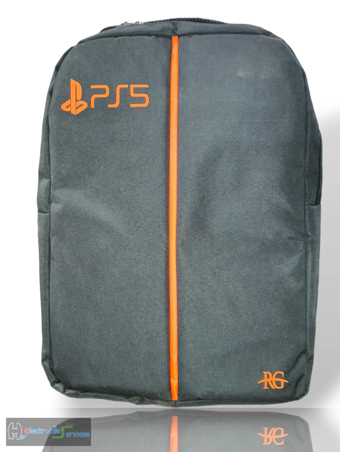 Black/Orange