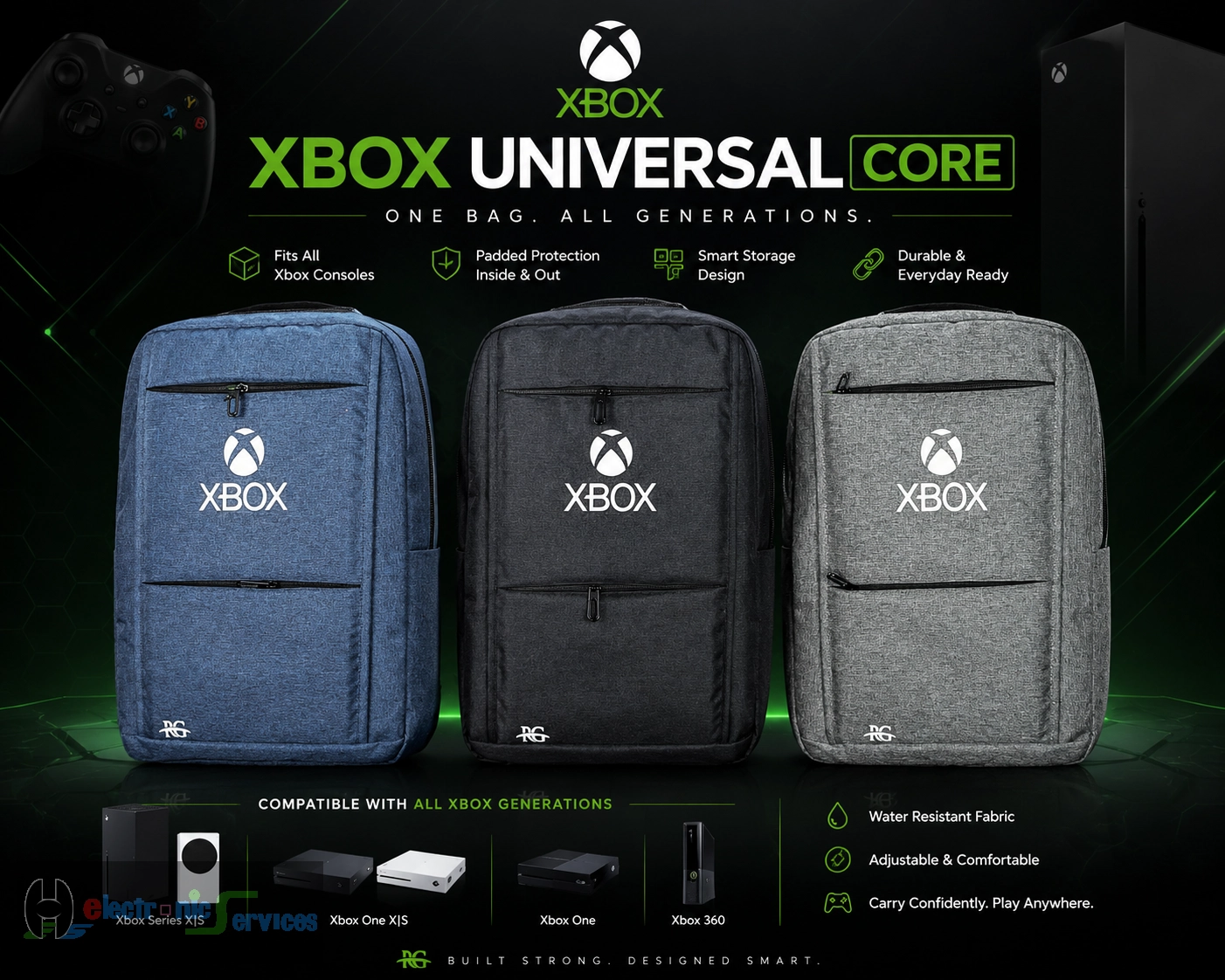 Xbox S|X Universal Core Backpack Bag