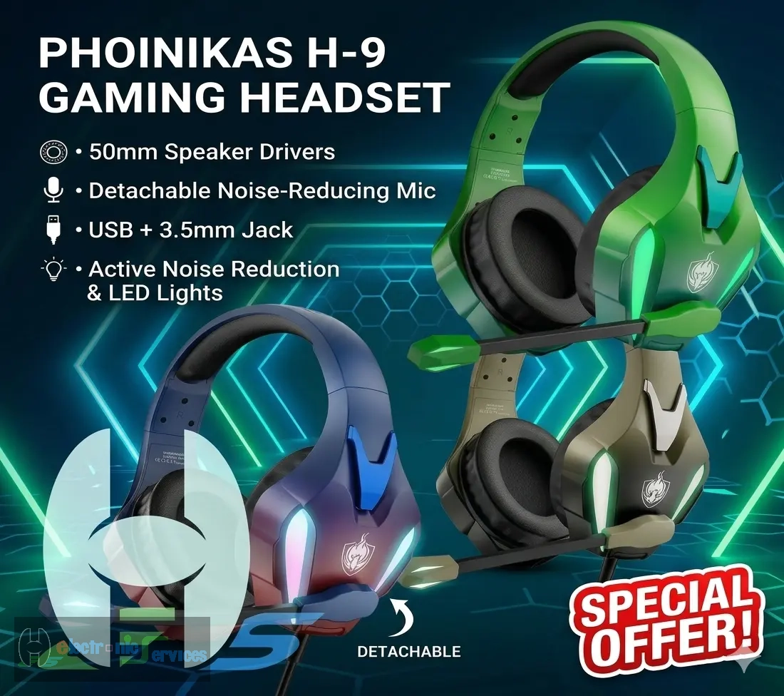PHOINIKAS Gaming Headset H-9