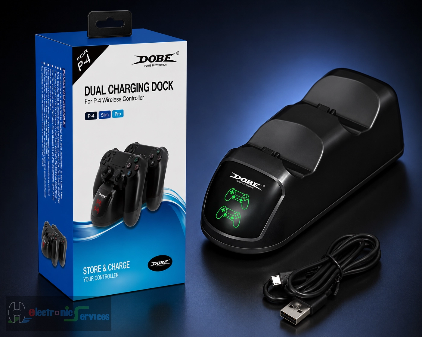 PS4 Controller Dual Charging Station