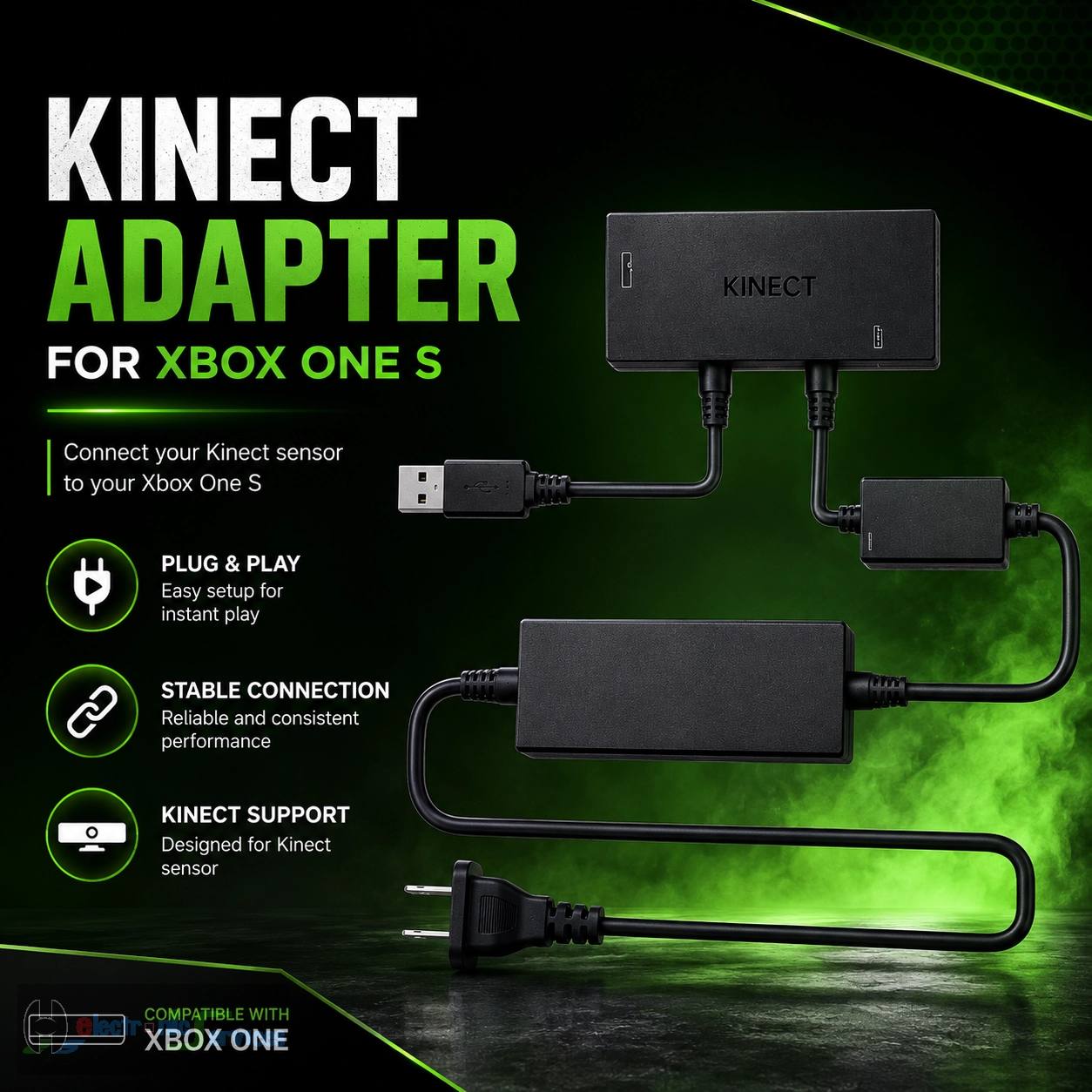 Xbox Kinect Adapter for Xbox One S
