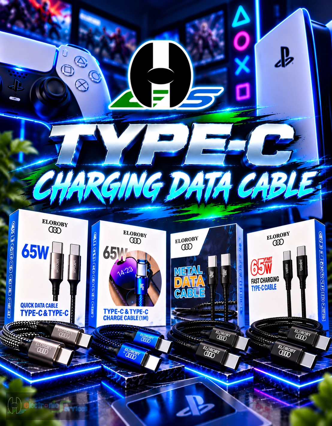 Type-C Charging Data Cable