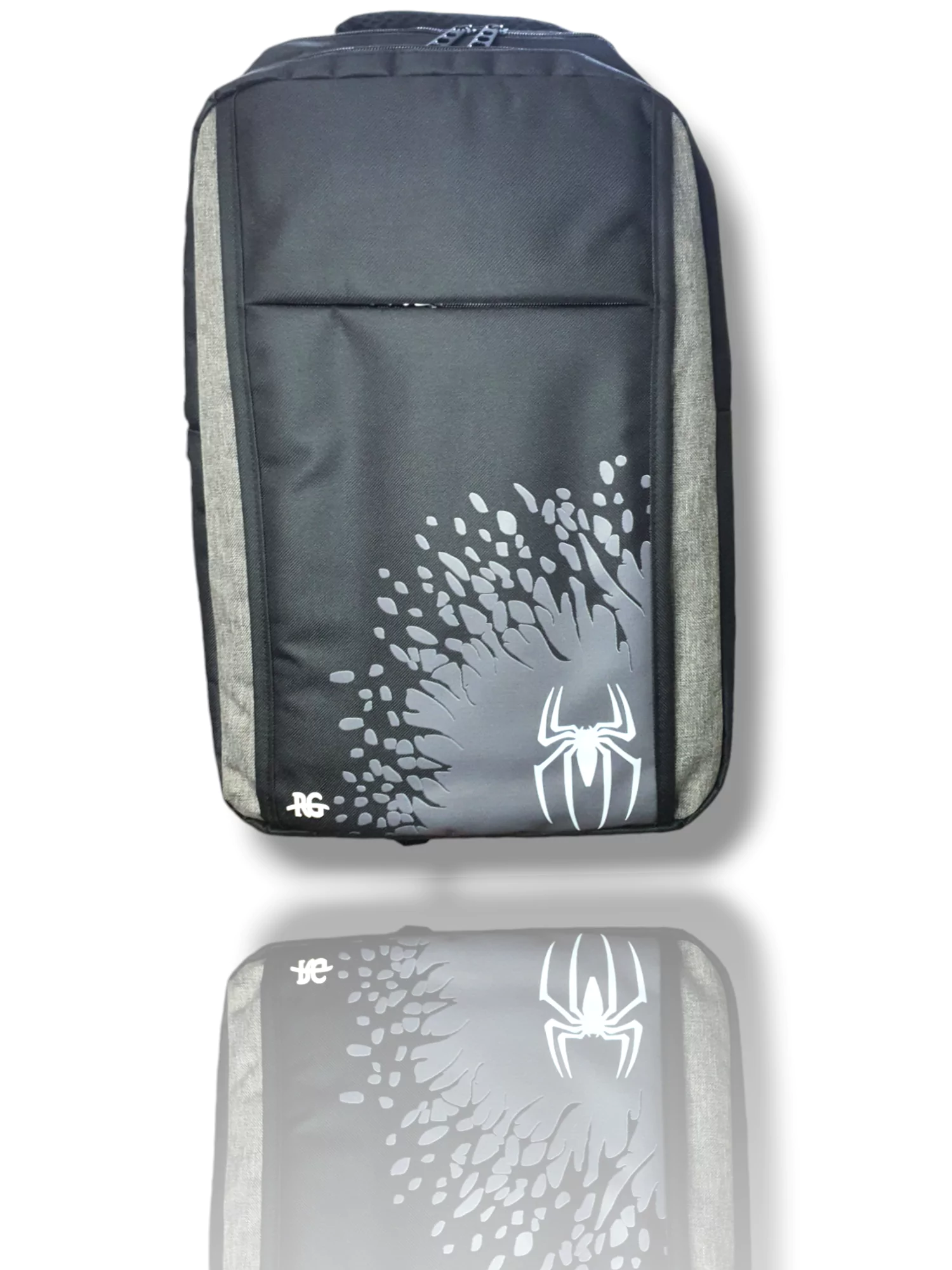 PS5 Spider-Man Backpack Bag Grey